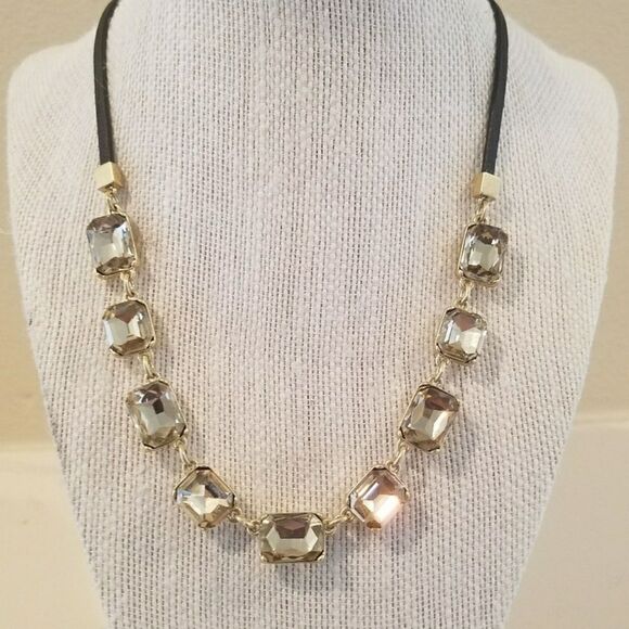 stella & dot ~ NEW Reese sparkle necklace ~ versatile - Picture 1 of 14